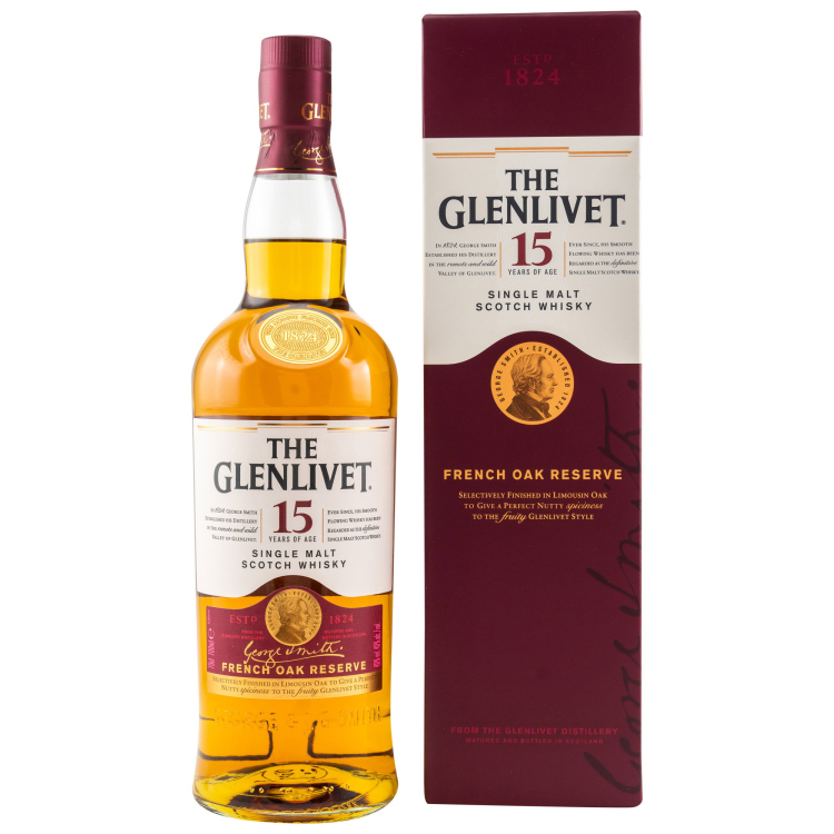 Glenlivet 15 Jahre - French Oak Reserve